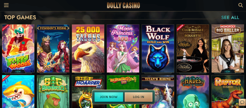 Dolly Casino Games online