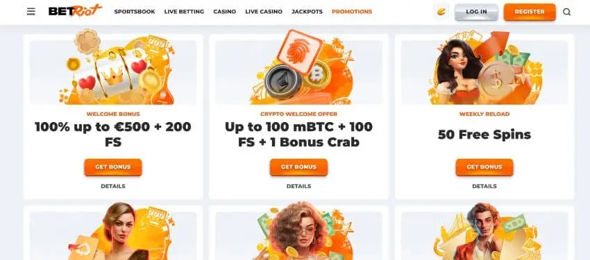 BetRiot Online Casino Bonus