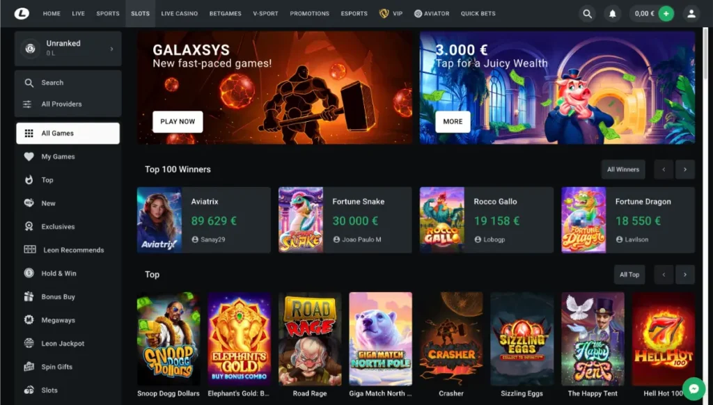 Leon-Bet-Slots